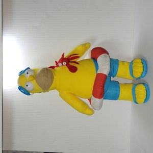 Homer Simpson Beach Rescue Plush